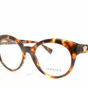 New VERSACE 3217 5148 Eyeglasses FRAME Tortoise